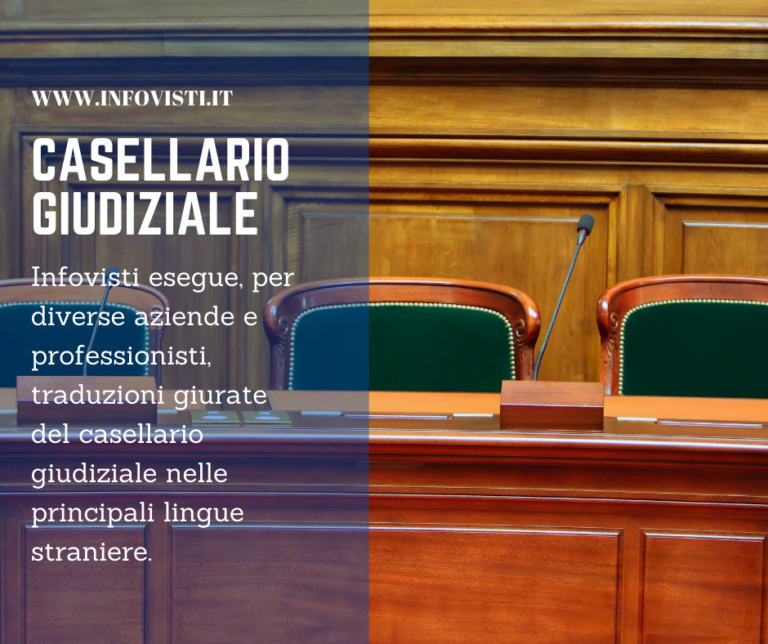 casellario giudiziale