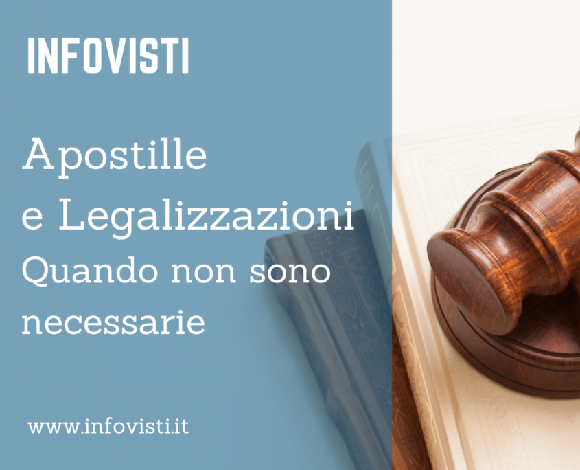 apostille legalizzazione documenti