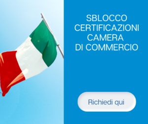 sblocco certificazioni camera di commercio