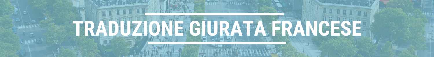 traduzione giurata francese