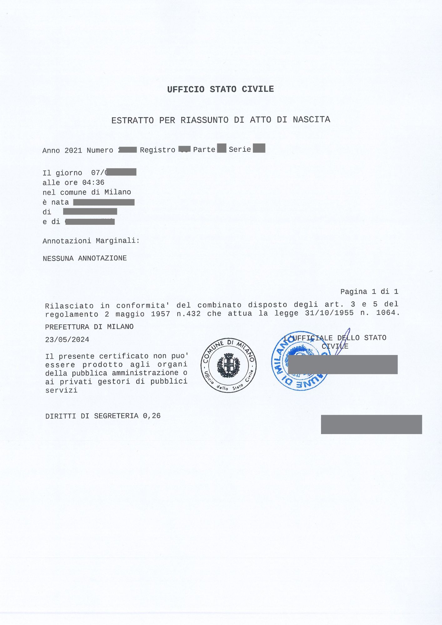 estratto di nascita maternità paternità estratto di nascita maternità paternità